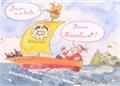 CARTOLINA RUCOLINO® BABBO NATALE
